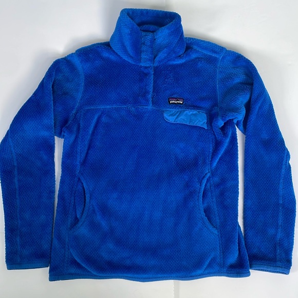 Patagonia Jackets & Blazers - Patagonia Women’s Blue Re-Tool Half Collar Snap-T Fleece Pullover Medium